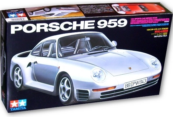 Plastični model avtomobila Porsche 959 1:24 od Tamiye
