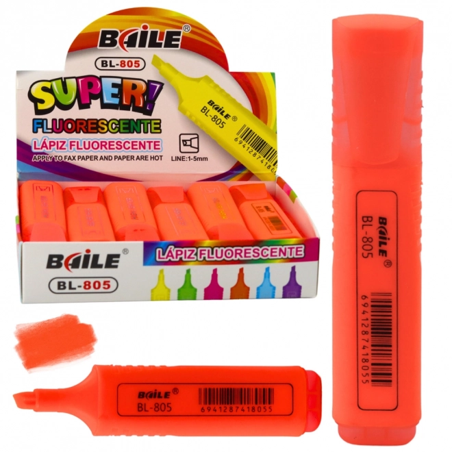 Flomaster neon oranžen intenziven