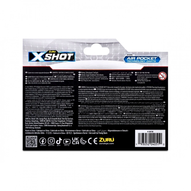 Nadomestne penaste krogle X-Shot Air Pocket Technology, 36 kosov