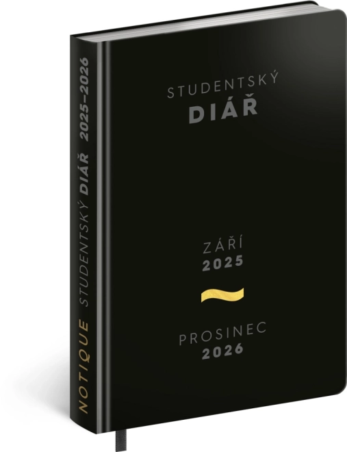 Študentski dnevnik Academia črni 2025-2026