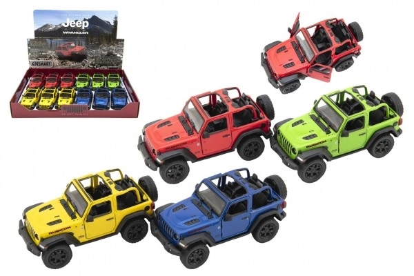 Kovinski model Jeep Wrangler 2018 z odprto streho