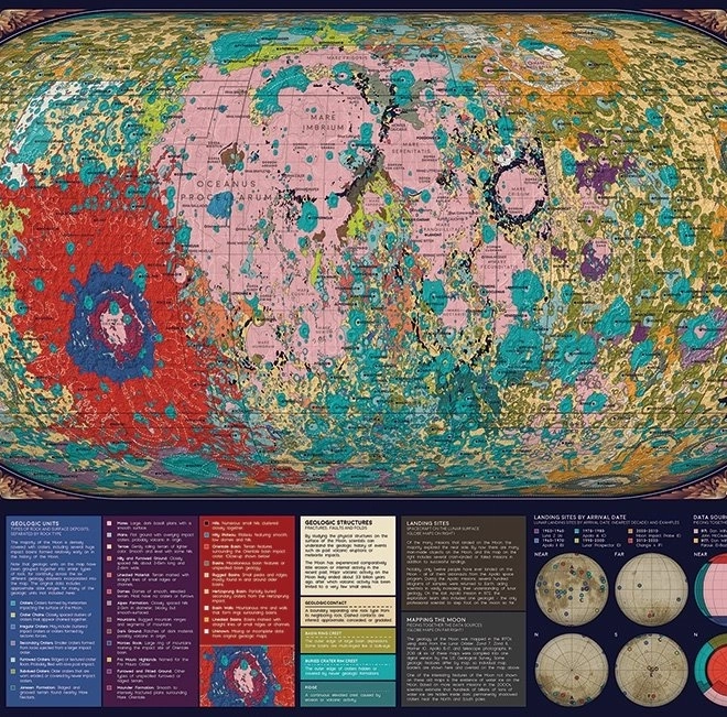 Sestavljanka Luna 1000 koščkov Cobble Hill