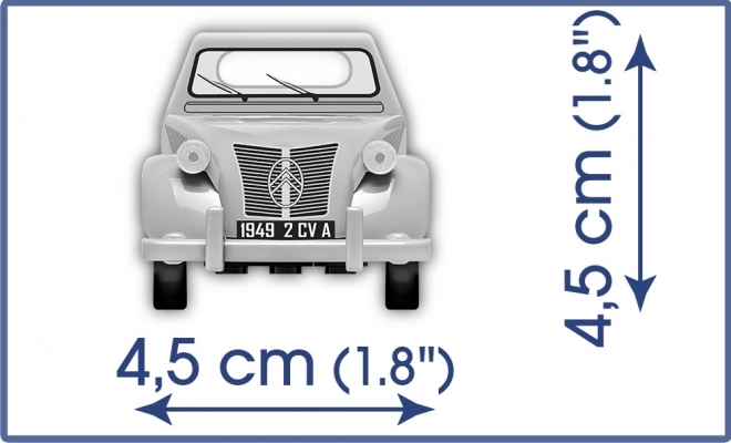 Stavebnica Citroën 2CV Tip A 1949