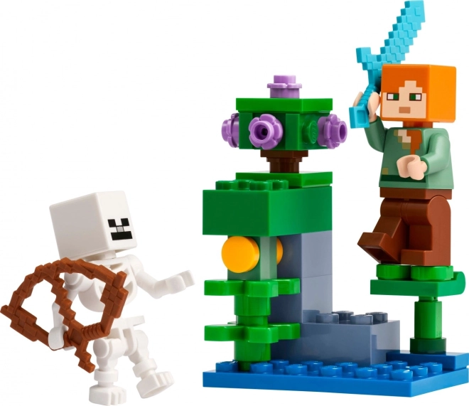 Minecraft Kocke - Boj v bujni jami