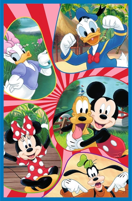 Sestavljanka Ekipa Mickey Mouse 3x80 koščkov