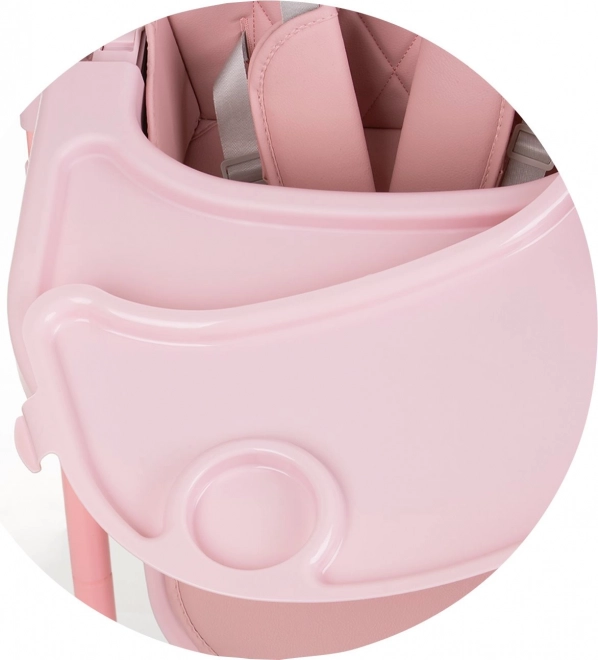 CHIPOLINO otroški stolček za hranjenje Candy Shop Flamingo
