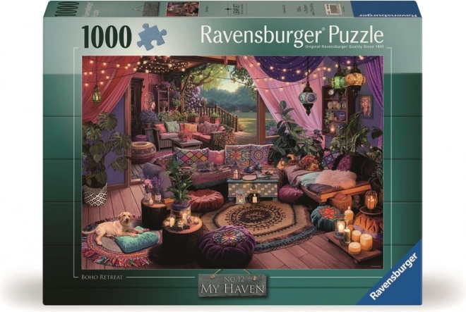 Ravensburger sestavljanka moje prijetno boho zatočišče