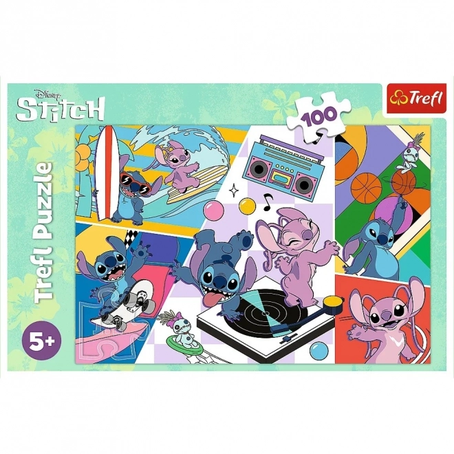 Puzzle 100 kosov Lilo in Stitch Disney Trefl