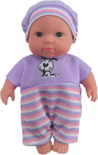 Vijoličen dojenček 18 cm