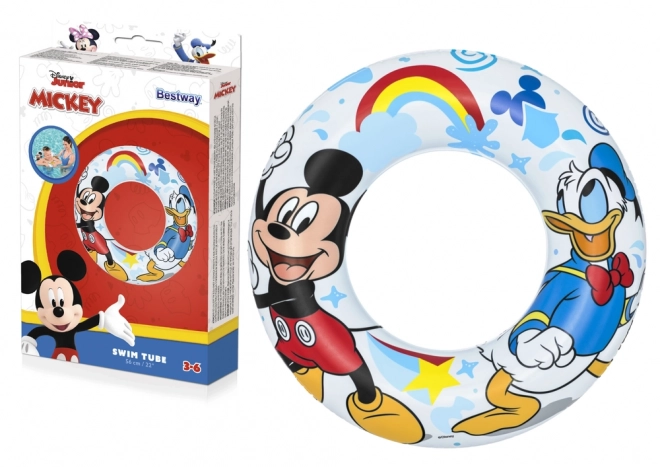 Otroški napihljiv obroč Mickey Mouse