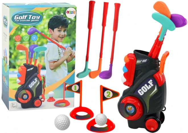 Otroški mini golf komplet Trolley