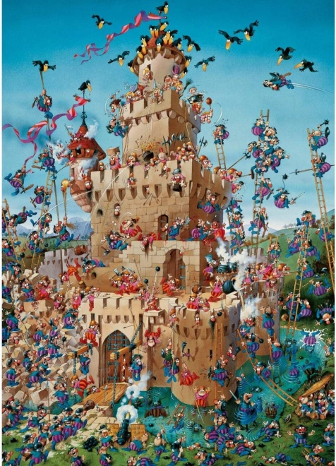 Heye puzzle Odpiračka sefov Suzie 1000 kosov