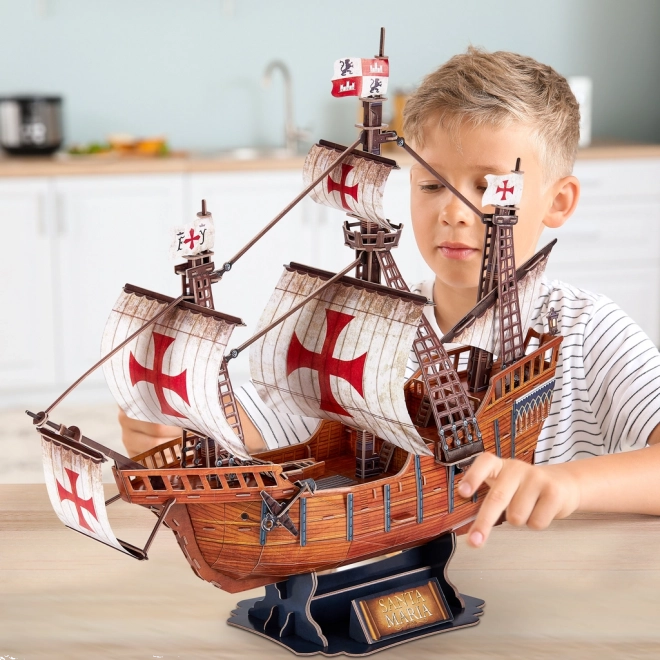 Sestavljanka 3D Santa Maria