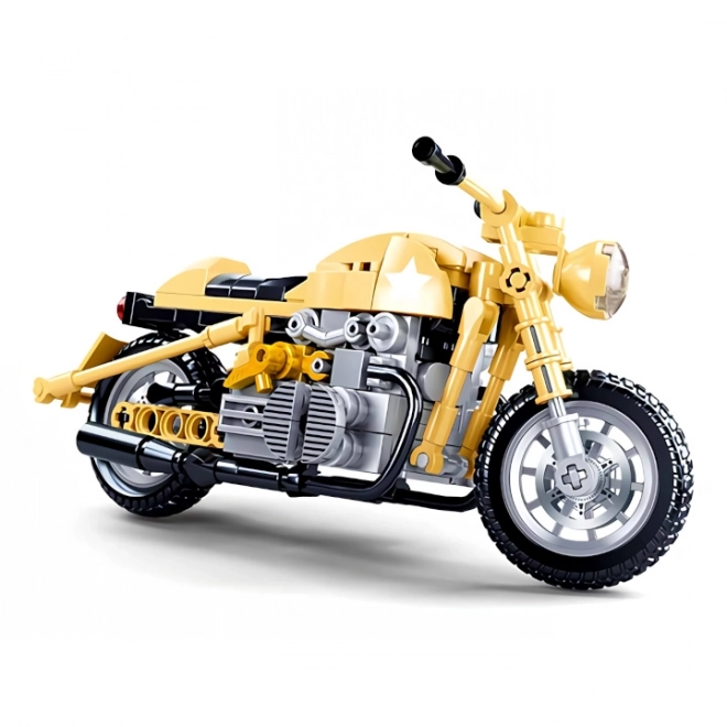 Sluban ModelBricks Vojaški motocikel