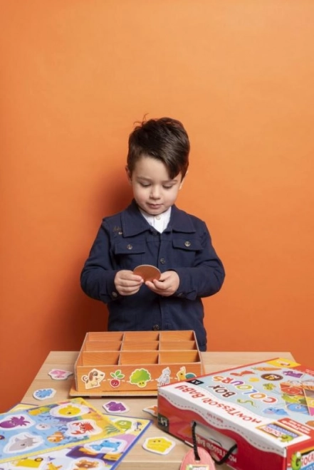MONTESSORI OTROŠKA ŠKATLICA - Barve