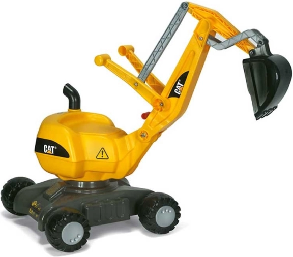 Rolly Toys RollyDigger CAT vrtljivi otroški bagerski stolček rumen