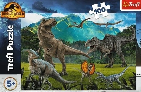 Sestavljanka dinozavri Jurassic Park 100 kosov