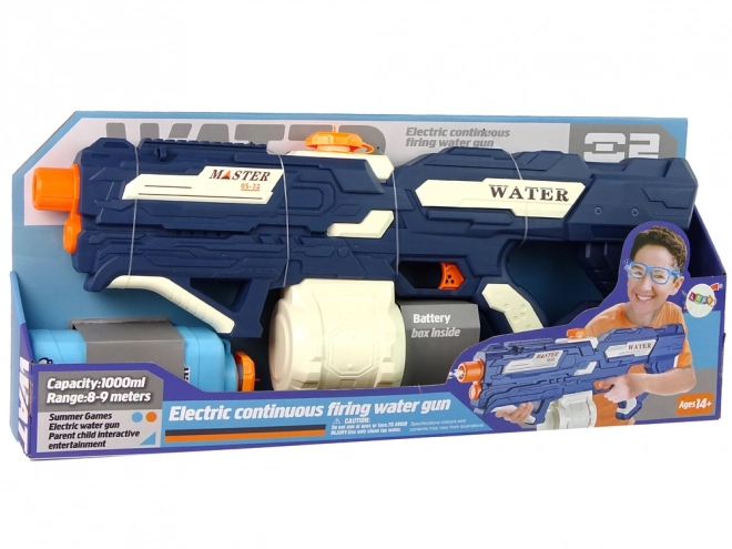 Velika električna polnilna vodna pištola Doseg 9 m 1000 ml
