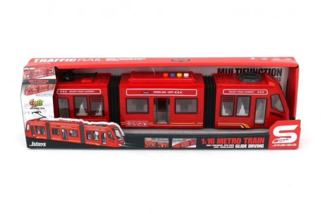 Rdeči tramvaj 1:16 – model za otroke