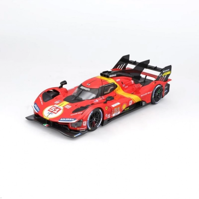 Bburago 1:24 Ferrari Racing - 499P LMH - Rdeča #51