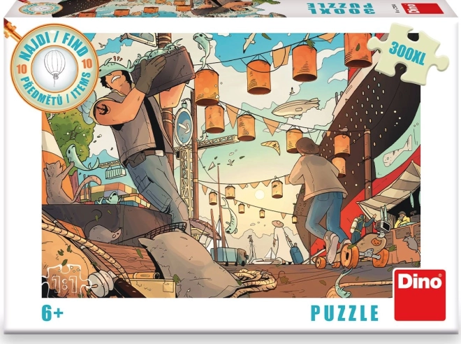 Najdi 10 predmetov - Pristanišče Puzzle 300 koščkov