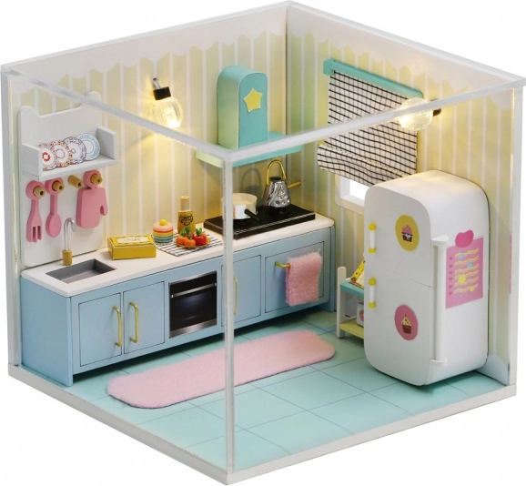 Miniaturna hišica Vesela kuhinjica 2Kids Toys