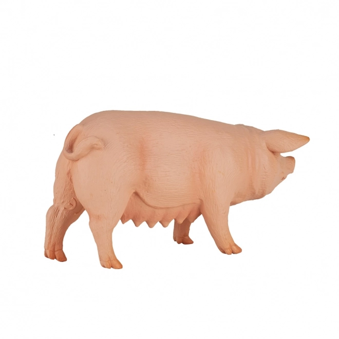 Realistična plastična figurica svinje