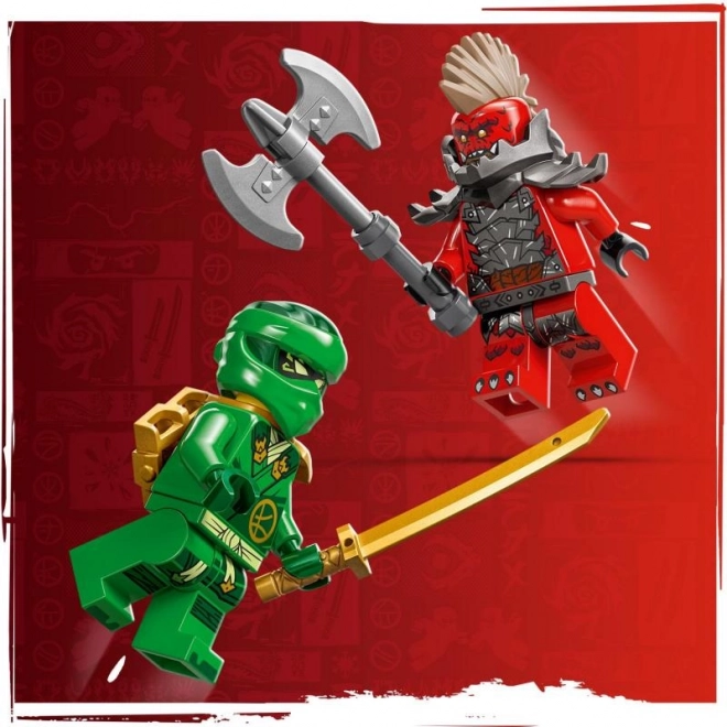 Lego Ninjago zeleni gozdni zmaj Lloyda