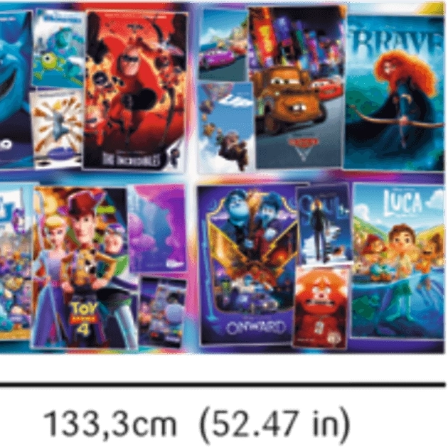TREFL Sestavljanka Epska galerija Disney Pixar 6000 kosov