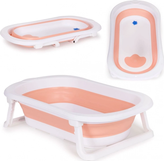 ECOTOYS Zložljiva banjica, roza
