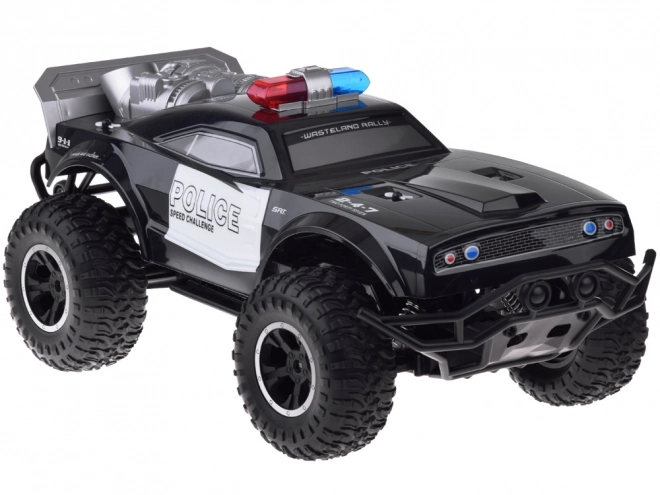 Velik Daljinsko vodeni monster truck POLICIJA osvetlitev na daljinsko upravljanje RC0626
