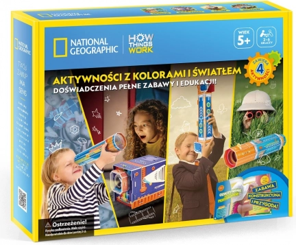 3D sestavljanka z barvami in svetlobo