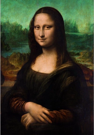 Puzzle Clementoni Museum Collection Mona Lisa 1000 koščkov