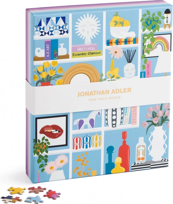 GALISON Puzzle Jonathan Adler - Shelfie 1000 kosov