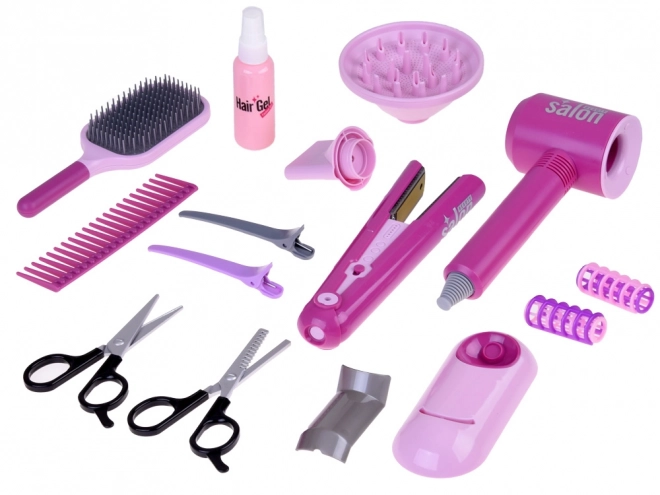 Majhna frizerska set, frizerski sušilnik za lase, likalnik za lase, dodatki ZA5215