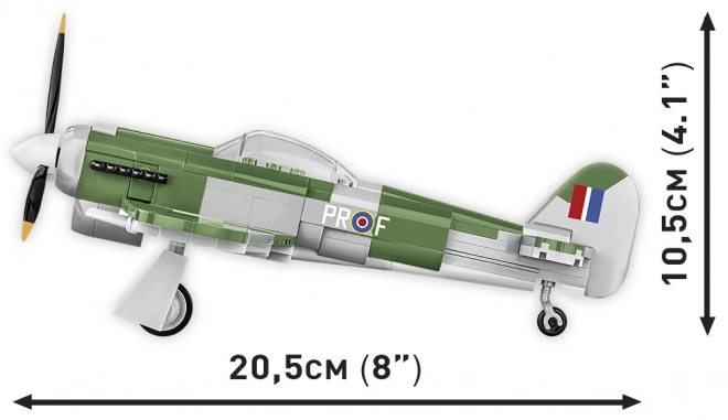 Gradbeni model Hawker Typhoon Mk.1B