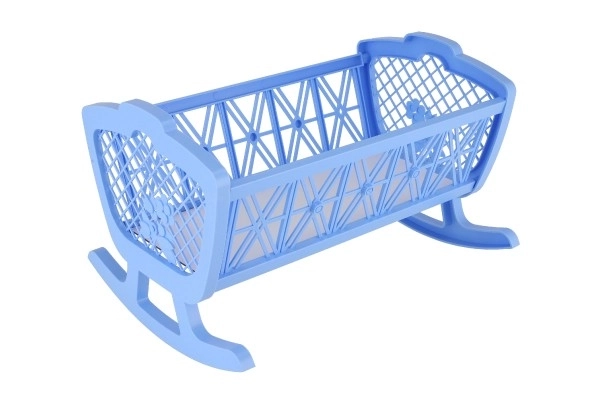 Zibelka za punčke brez kompleta plast 47x35x30cm v škatli 48x32x8cm