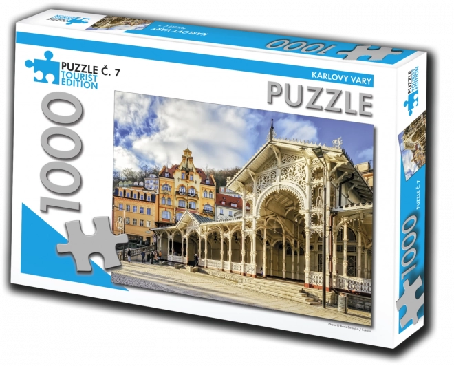 Sestavljanka Karlovy Vary 1000 koščkov Turistična izdaja