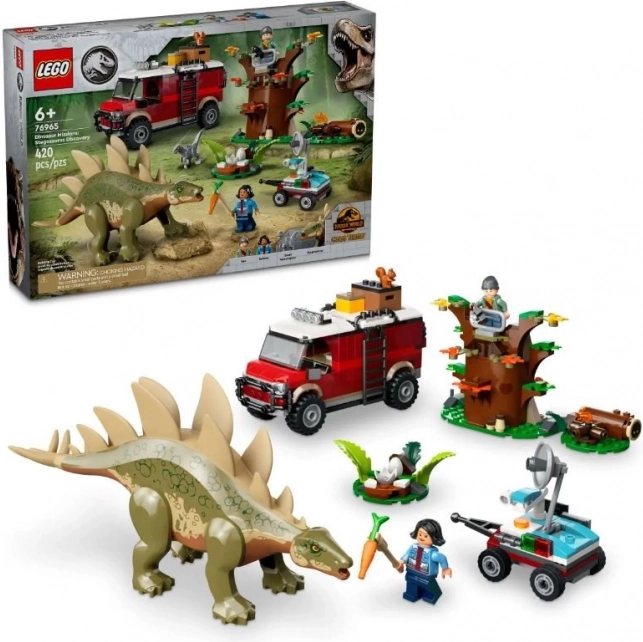 LEGO Jurassic World Dinomisije: Odkrij stegozavra