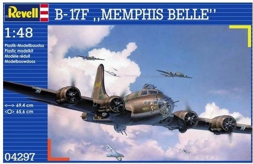 Plastični model letala B-17F Memphis Belle