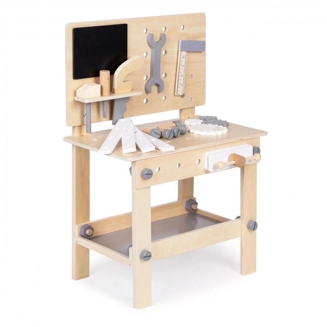 Lesena delavnica za otroška orodja ECOTOYS