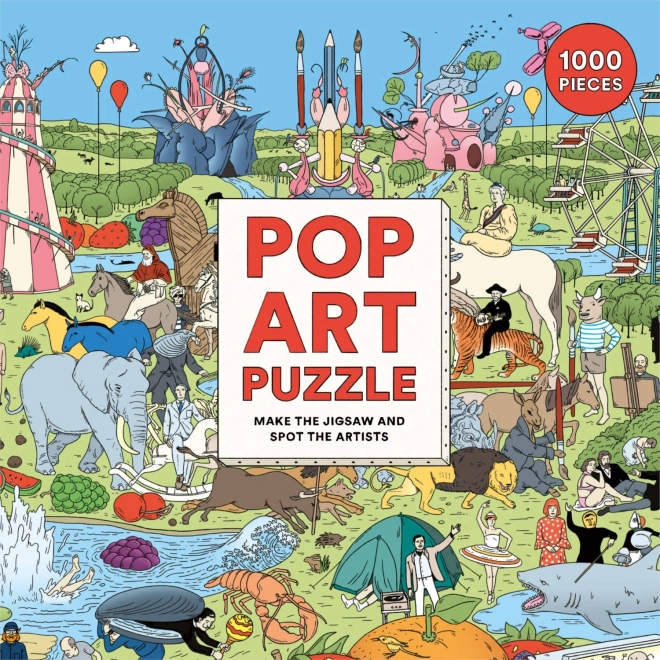 Sestavljanka Pop Art 1000 kosov