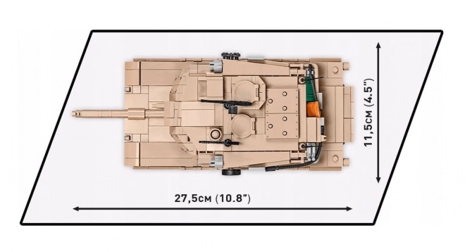 COBI 2622 Oborožene sile Abrams M1A2, 1:35, 982 k, 1 f