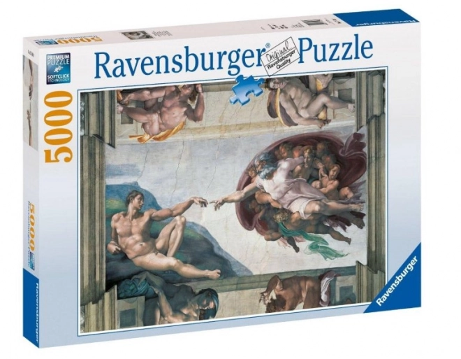 Uganka Ravensburger Michelangelo: Stvarjenje Adama