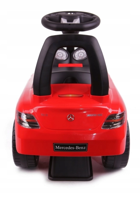 Otroški poganjalec Mercedes-Benz SLS AMG rdeča