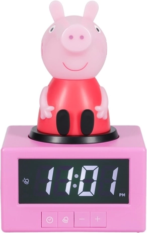 Budilka Pujsa Pepa z napajanjem prek USB