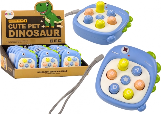 Igra whack a mole dinozaver modra