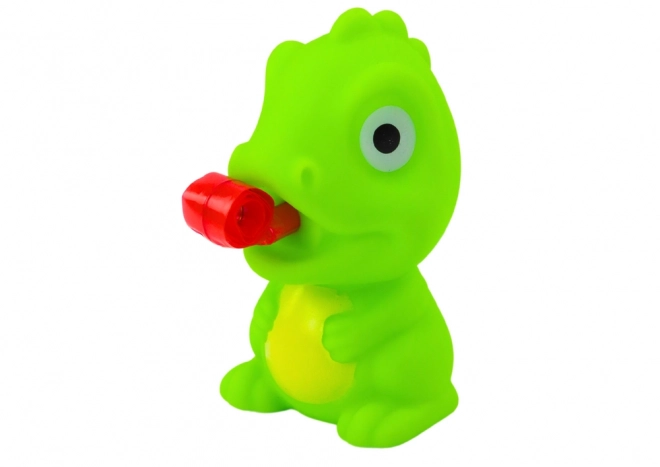 Gumijasti dinozaver s pomičnim jezikom zelen 8 cm