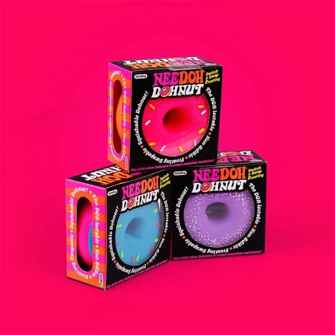 Schylling NeeDoh Donut 1 kos