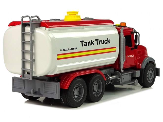 Beli tank Tovornjak Zvoki Luči